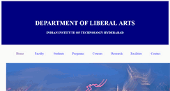 Desktop Screenshot of lba.iith.ac.in